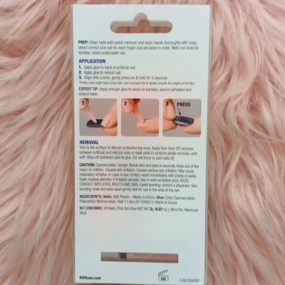 Brand New KISS JELLY FANTASY False Nail- XL - Picture 2 of 3
